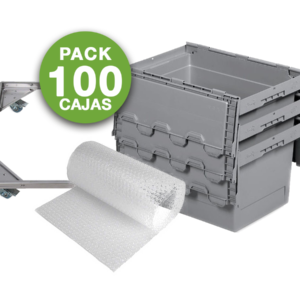 Pack de 100 Cajas para mudanzas