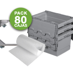 Pack de 80 Cajas para mudanzas